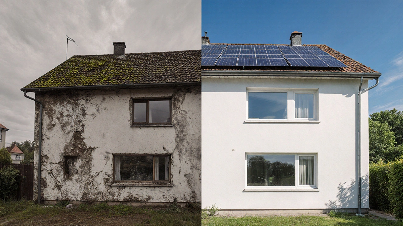 Kosten einer Komplettsanierung: Preisübersicht für Hausrenovierung 2025